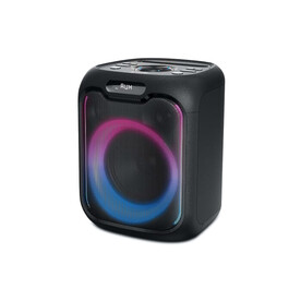 M-1803 | Muse Party-Lautsprecher mit Mikrofon 150W - Schwarz bedrucken, Art.-Nr. LT45814-N0002