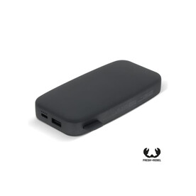 2PB12100 | Fresh &amp;#039;n Rebel Powerbank 12.000mAh USB-C Ultra Fast Charging 20W - Dunkelgrau bedrucken, Art.-Nr. LT49402-N0060