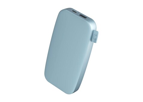 2PB12100 | Fresh &#039;n Rebel Powerbank 12.000mAh USB-C Ultra Fast Charging 20W - Pastellblau bedrucken, Art.-Nr. LT49402-N0016
