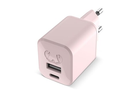 2WC30 I Fresh &#039;n Rebel Mini Charger USB-C + A PD // 30W - Pastellrosa bedrucken, Art.-Nr. LT49407-N0079