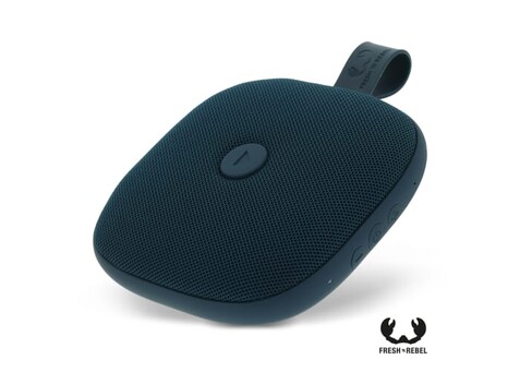 1RB5100 | Fresh &#039;n Rebel Rockbox Bold Xs splashproof TWS speaker 4W - Dunkelblau bedrucken, Art.-Nr. LT49721-N0010