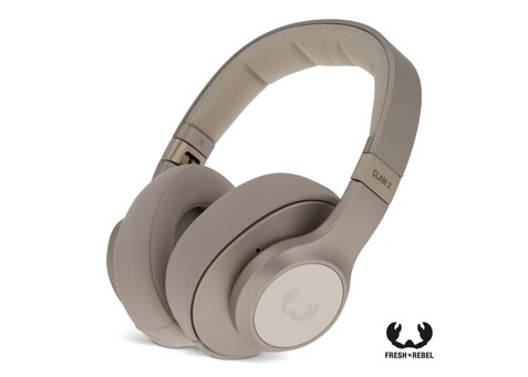 3HP4002 | Fresh &#039;n Rebel Clam 2 Bluetooth Over-ear Headphones - Beige bedrucken, Art.-Nr. LT49725-N0087