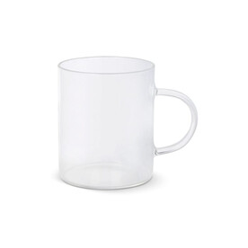 Kaffeeglas mit Henkel Vardez 180 ml - Transparent bedrucken, Art.-Nr. LT50571-N0004