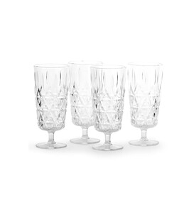 Sagaform Acryl Picknickglas hoch 200ml 4er Set - Transparent bedrucken, Art.-Nr. LT52125-N0004