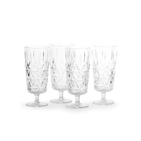 Sagaform Acryl Picknickglas hoch 200ml 4er Set - Transparent bedrucken, Art.-Nr. LT52125-N0004