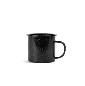 Sagaform Doris Emaillebecher - Schwarz bedrucken, Art.-Nr. LT52228-N0002