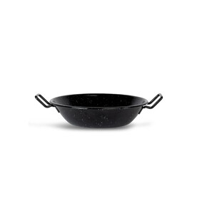 Sagaform Doris Emaillepfanne klein - Schwarz bedrucken, Art.-Nr. LT52231-N0002