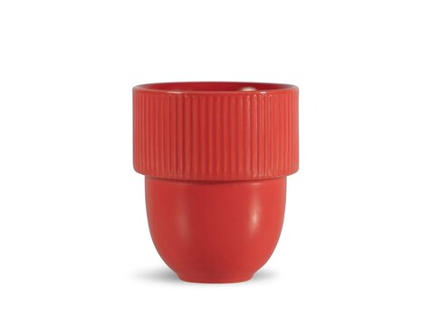 Sagaform Inka Tasse 270ml - Rot bedrucken, Art.-Nr. LT52236-N0021 Sagaform Inka Tasse 270ml - Rot bedrucken, Art.-Nr. LT52236-N0021