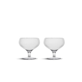 Billi Coupé-Glas 300 ml 2er-Set - Transparent bedrucken, Art.-Nr. LT52245-N0004
