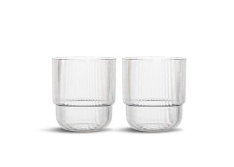 Billi Wasserglas 2er Set - Transparent bedrucken, Art.-Nr. LT52249-N0004