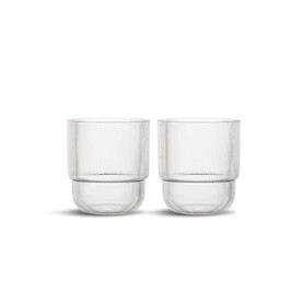 Billi Wasserglas 2er Set - Transparent bedrucken, Art.-Nr. LT52249-N0004