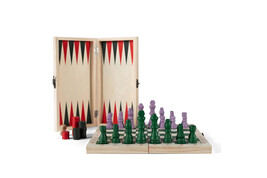 Byon Schach/Backgammon Spiel Beth bedrucken, Art.-Nr. LT53005