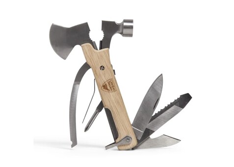 Orrefors Hunting Multitool deluxe - Holz bedrucken, Art.-Nr. LT54000-N0093