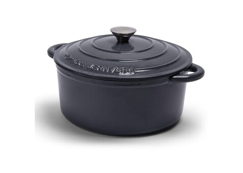 Orrefors Jernverk Große emaillierte Kasserolle 5L - Grau bedrucken, Art.-Nr. LT54011-N0061