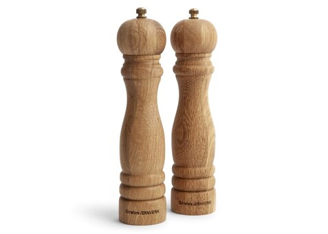 Orrefors Jernverk Salz- und Pfeffermühlen-Set aus Holz - Holz bedrucken, Art.-Nr. LT54014-N0093