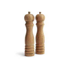 Orrefors Jernverk Salz- und Pfeffermühlen-Set aus Holz - Holz bedrucken, Art.-Nr. LT54014-N0093