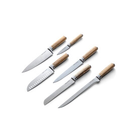 Orrefors Jernverk Messerset 6-teilig - Holz bedrucken, Art.-Nr. LT54024-N0093