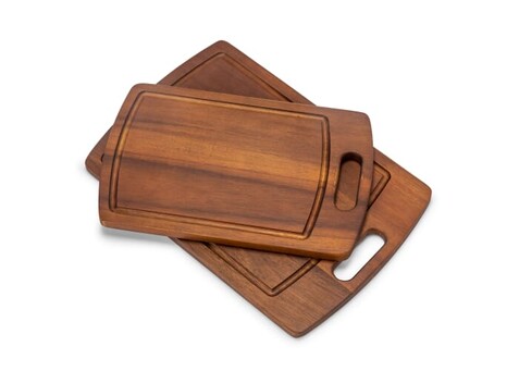 Orrefors Jernverk 2er-pack Acacia-Holzschneidebretter - Holz bedrucken, Art.-Nr. LT54027-N0093