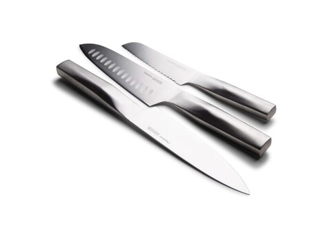 Orrefors Jernverk Knife Set Steel 3pack - Silber bedrucken, Art.-Nr. LT54031-N0005