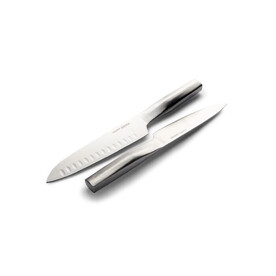 Orrefors Jernverk 2er Set Messer, Stahl - Silber bedrucken, Art.-Nr. LT54033-N0005 Orrefors Jernverk 2er Set Messer, Stahl - Silber bedrucken, Art.-Nr. LT54033-N0005