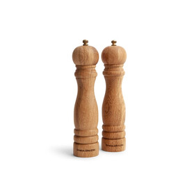 Orrefors Jernverk Salz- und Pfeffermühlen-Set aus Holz - Holz bedrucken, Art.-Nr. LT54035-N0093