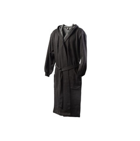 Kosta Linnewafveri Bademantel College L/XL - Dunkelgrau bedrucken, Art.-Nr. LT54501-N0060