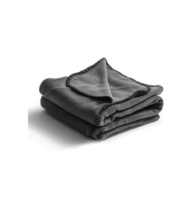 Nightingale Fleecepläd 130x170 cm - Grau bedrucken, Art.-Nr. LT54900-N0061