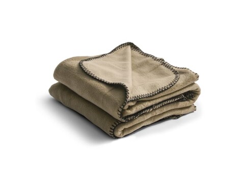 Nightingale Fleecepläd 130x170 cm - Beige bedrucken, Art.-Nr. LT54900-N0055