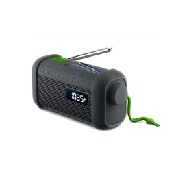 MH-08 | Muse Radio, Bluetooth-Lautsprecher mit Solar- und Öffnungsmechanismen - Schwarz bedrucken, Art.-Nr. LT55019-N0002 MH-08 | Muse Radio, Bluetooth-Lautsprecher mit Solar- und Öffnungsmechanismen - Schwarz bedrucken, Art.-Nr. LT55019-N0002