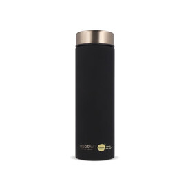 Asobu Le Baton Reiseflasche mit Puramic 500ml - Schwarz bedrucken, Art.-Nr. LT55501-N0002 Asobu Le Baton Reiseflasche mit Puramic 500ml - Schwarz bedrucken, Art.-Nr. LT55501-N0002