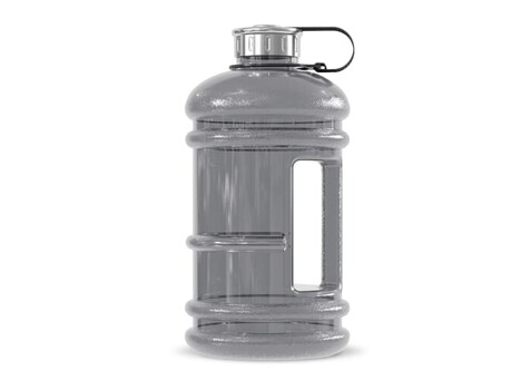 InSideOut Jumper Flasche 2.2L - Transparent Schwarz bedrucken, Art.-Nr. LT57001-N0402