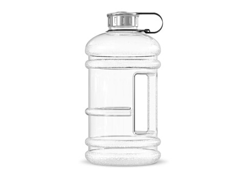 InSideOut Jumper Flasche 2.2L - Transparent Weiss bedrucken, Art.-Nr. LT57001-N0401