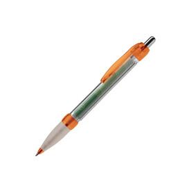 Banner Pen Transparent - Transparent Orange bedrucken, Art.-Nr. LT80388-N0426 Banner Pen Transparent - Transparent Orange bedrucken, Art.-Nr. LT80388-N0426