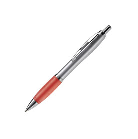 Kugelschreiber Hawaï Silver - Silber / Rot bedrucken, Art.-Nr. LT80422-N0521 Kugelschreiber Hawaï Silver - Silber / Rot bedrucken, Art.-Nr. LT80422-N0521