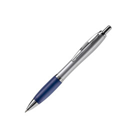 Kugelschreiber Hawaï Silver - Silber / Blau bedrucken, Art.-Nr. LT80422-N0511 Kugelschreiber Hawaï Silver - Silber / Blau bedrucken, Art.-Nr. LT80422-N0511