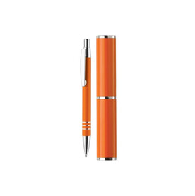 Kugelschreiber in Köcher - Orange bedrucken, Art.-Nr. LT80536-N0026 Kugelschreiber in Köcher - Orange bedrucken, Art.-Nr. LT80536-N0026