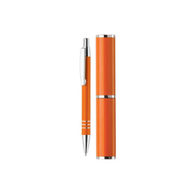 Kugelschreiber in Köcher - Orange bedrucken, Art.-Nr. LT80536-N0026 Kugelschreiber in Köcher - Orange bedrucken, Art.-Nr. LT80536-N0026