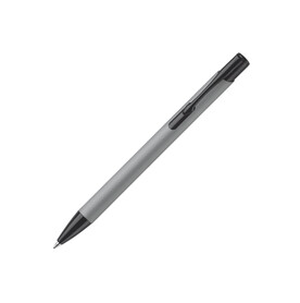 Kugelschreiber Alicante Softtouch - Grau / Schwarz bedrucken, Art.-Nr. LT80537-N6102