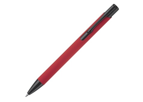 Kugelschreiber Alicante Soft Touch - Rot / Schwarz bedrucken, Art.-Nr. LT80537-N2102