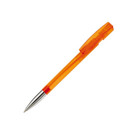 Kugelschreiber Nash Transparent mit Metallspitze - Transparent Orange bedrucken, Art.-Nr. LT80805-N0426 Kugelschreiber Nash Transparent mit Metallspitze - Transparent Orange bedrucken, Art.-Nr. LT80805-N0426