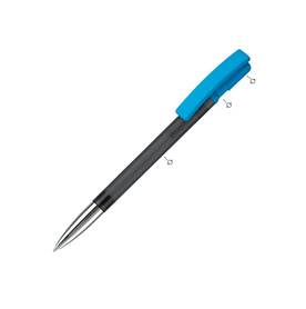 Kugelschreiber Nash Combi mit Metallspitze - Weiß/transparent / Neon Sortiment bedrucken, Art.-Nr. LT80806-N0999