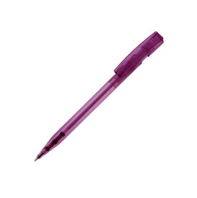 Kugelschreiber Nash Transparent - Transparent Violett bedrucken, Art.-Nr. LT80816-N0472 Kugelschreiber Nash Transparent - Transparent Violett bedrucken, Art.-Nr. LT80816-N0472