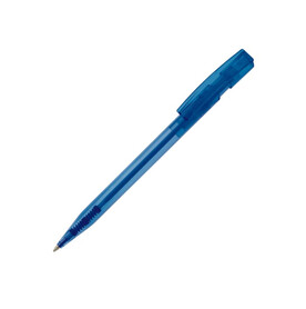 Kugelschreiber Nash Transparent - Transparent Blau bedrucken, Art.-Nr. LT80816-N0411 Kugelschreiber Nash Transparent - Transparent Blau bedrucken, Art.-Nr. LT80816-N0411