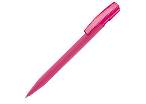 Kugelschreiber Nash Soft-Touch - Rosa bedrucken, Art.-Nr. LT80818-N0076