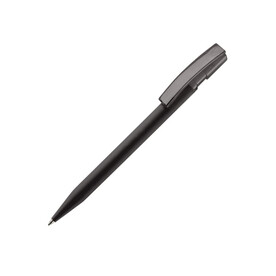 Kugelschreiber Nash Soft-Touch - Schwarz bedrucken, Art.-Nr. LT80818-N0002 Kugelschreiber Nash Soft-Touch - Schwarz bedrucken, Art.-Nr. LT80818-N0002