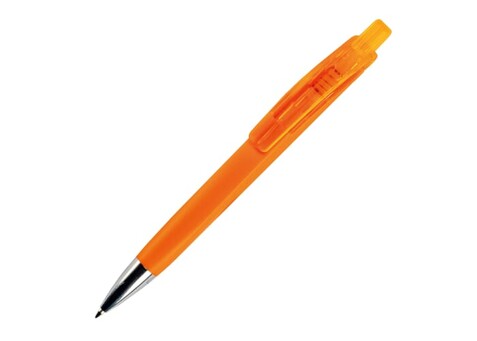 Kugelschreiber Riva Soft-Touch - Orange bedrucken, Art.-Nr. LT80836-N0026