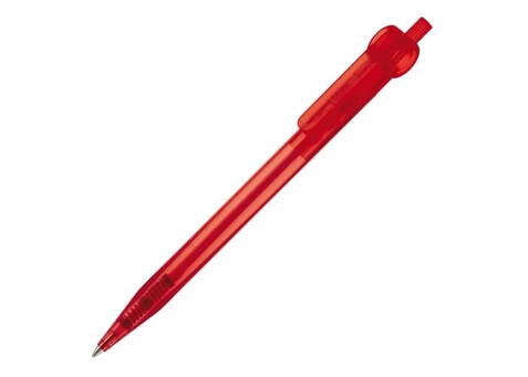 Kugelschreiber Futurepoint Transparent - Transparent Rot bedrucken, Art.-Nr. LT80887-N0421
