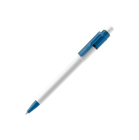 Kugelschreiber Baron Colour Hardcolour - Weiss / Hellblau bedrucken, Art.-Nr. LT80900-N0112 Kugelschreiber Baron Colour Hardcolour - Weiss / Hellblau bedrucken, Art.-Nr. LT80900-N0112