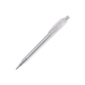 Kugelschreiber Baron &amp;#039;03 Ice Frosty - Ecru / Weiss bedrucken, Art.-Nr. LT80902-N5401