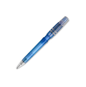 Kugelschreiber Nora Clear Transparent - Transparent Blau bedrucken, Art.-Nr. LT80905-N0411 Kugelschreiber Nora Clear Transparent - Transparent Blau bedrucken, Art.-Nr. LT80905-N0411